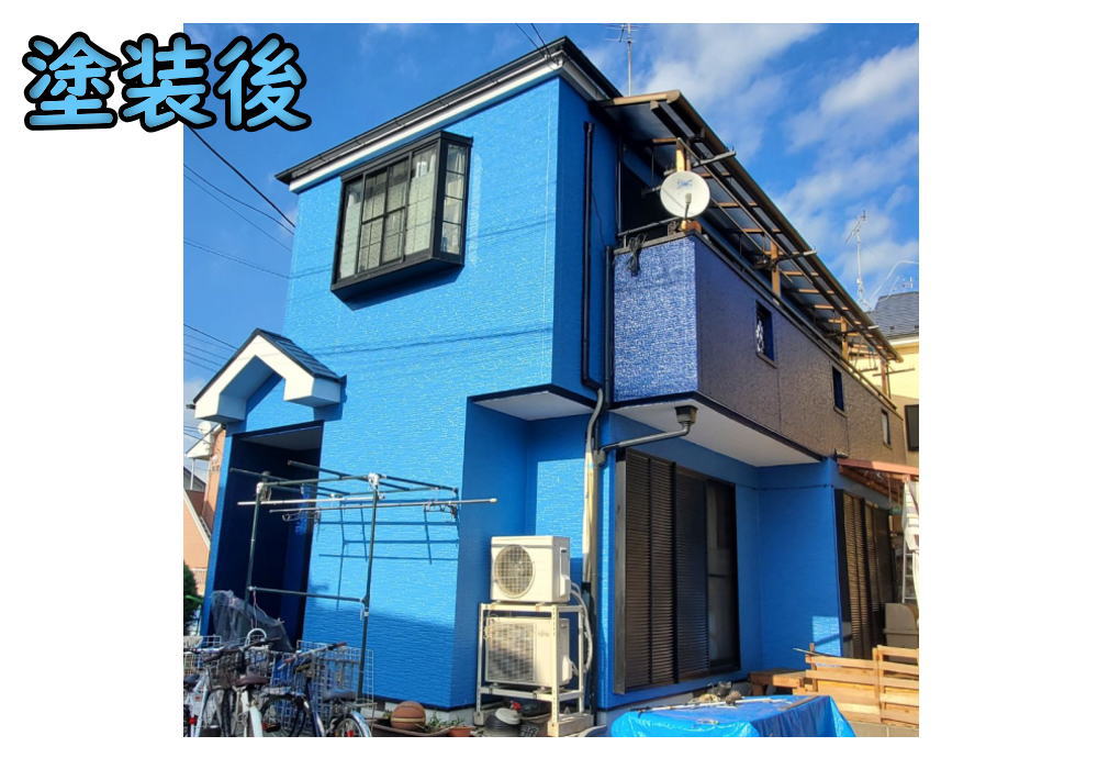 瀬谷区　K様　外壁・屋根塗装　外壁カラーシミュレーションを行いながらイメージチェンジ！