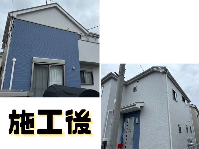 相模原市　外壁・屋根塗装　アステックペイント㈱超低汚染リファイン　パールグレイ
