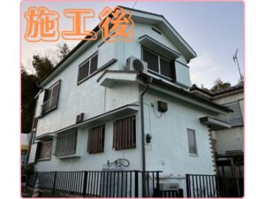 八王子市　外壁塗装　アステックペイント㈱シリコンREVO1000-IR　セラドングリーン