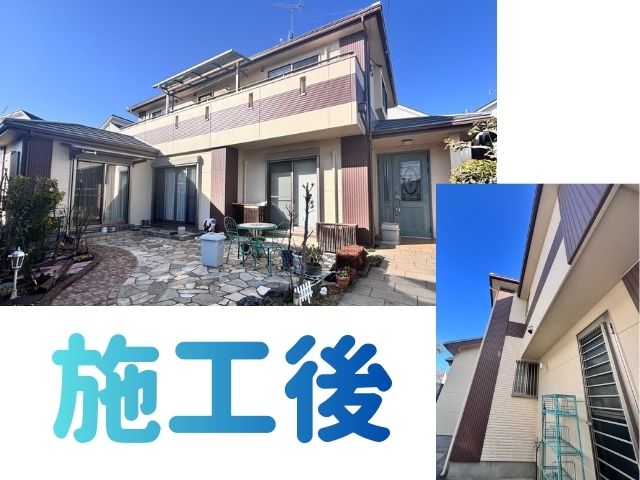 外壁 シリコンREVO1000-IR 【昭島市】